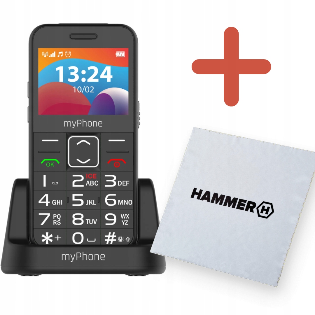 mobilný telefón myPhone Halo 3 64 MB / 128 MB 4G (LTE) čierny